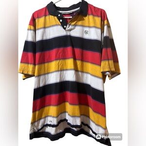 Rocawear Men’s Polo Striped Size 2XL